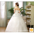 2017 Elegant beading lace ball gown Princess Wedding Dress